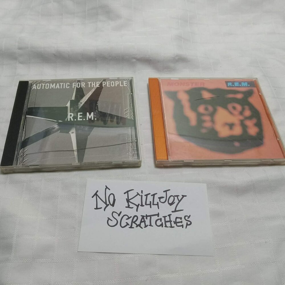 2 X  CD R.E.M. : "Monster" & "Automatic for the people"
